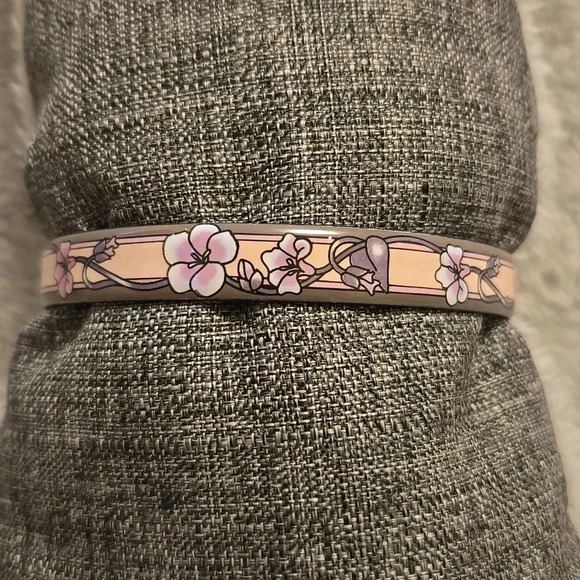Michaela Frey Jewelry - Vintage Michaela Frey blue enameled bangle, euc